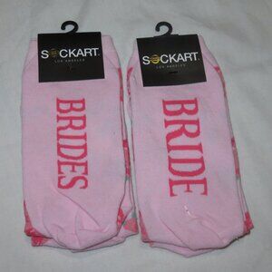 Lot of 2 SOCKART Los Angeles Woman's Bride Maid Ankle Socks Size 5-11 NEW